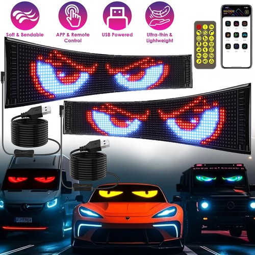 Led rgb anzeige flexible - led,