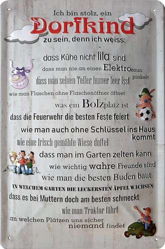 Dorfkind geprägtes