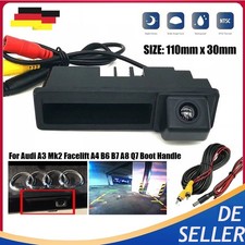 Rückfahrkamera für Audi A3 Mk2,Facelift 8P A4 B6 B7 B8 Kofferraumgriff Kamera HD