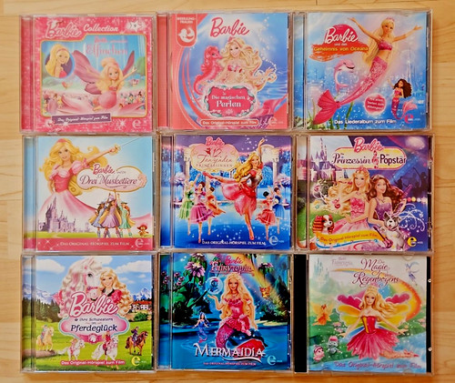 Barbie hörspiel cd - 9x,