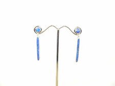 Ohrringe Lapislazuli 950 Silber Ohrstecker Edelstein Schmuck NEU Lapis Lazuli