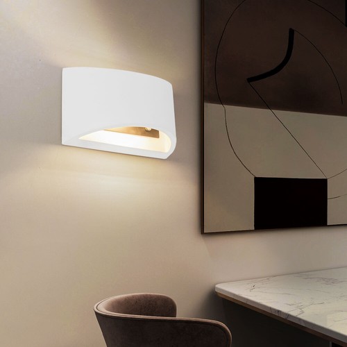 Wandlampe wandleuchte gips - wandlampe,