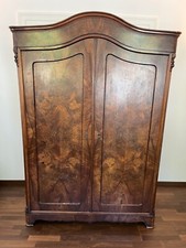 antiker Dielenschrank Kirsche-Furnier - gebraucht, aber sehr gut erhalten