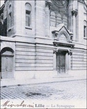 LILLE THE SYNAGOGUE 1903 OLD