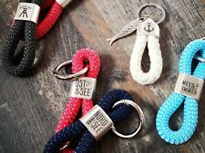 Schlüsselanhänger Ruhrpott NORDSEE OSTSEE GLÜCK Mama Tante Borkum Sylt Anker