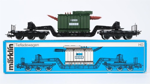 Märklin 4617 tiefladewagen - märklin,