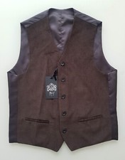 J Philipp Herren Weste Braun