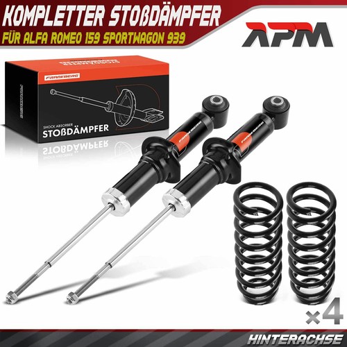 Komplett stoßdämpfer - 4x,