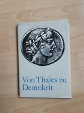Von Thales zu Demokrit -