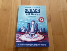Schach in 40 Stunden Rudolf Teschner Praxisschach Edition Olms 160 Seiten