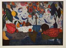 Jutta Votteler,"Blüten" Radierung, Originalgrafik