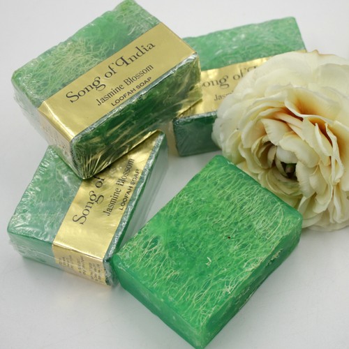 Luffa seife set 125g - 3x, jasmin