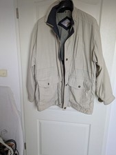 Herren Übergangs-Jacke (Paker)  Gr. 56 Farbe Beige klima-Tex