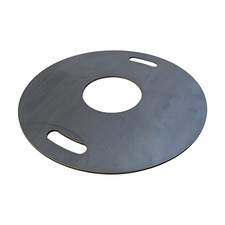 Stahl Grillplatte Feuerplatte