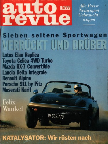 Zeitschrift auto revue - auto,