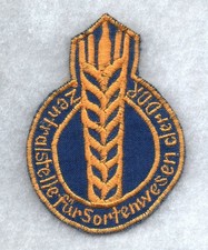 Aufnäher - Zentralstelle für Sortenwesen der DDR - Sehr selten!  Landwirtschaft