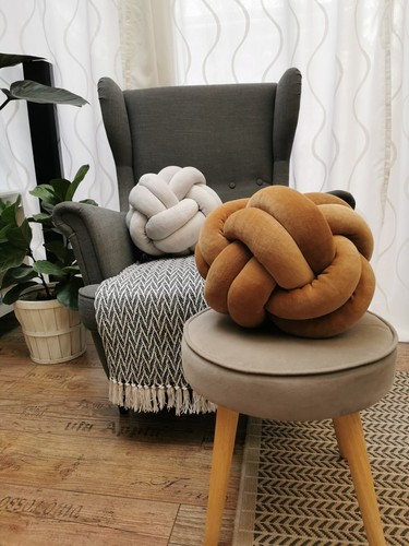 Nordischen stil knoten kissen - knoten,