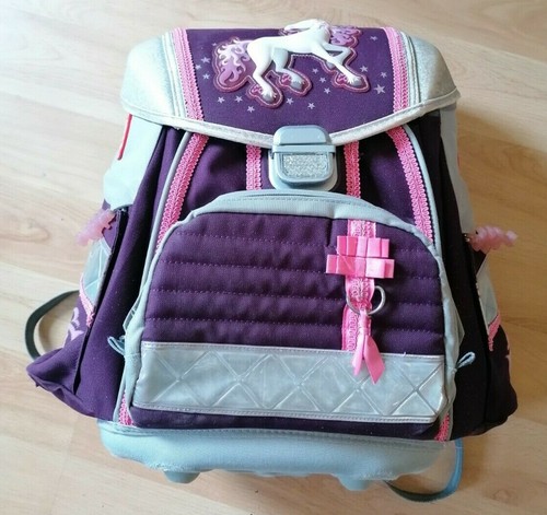 Ranzen einhorn lila grau - lila,,
