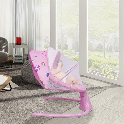 Elektrische babywippe rosa - elektrische,