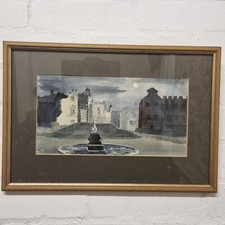 Bartlett aquarell studie - bartlett,