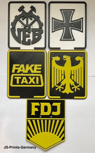 Showkennzeichen bundesadler - showkennzeichen,