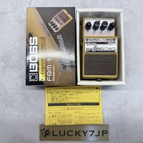 Boss fbm fender - fbm-1, bassman