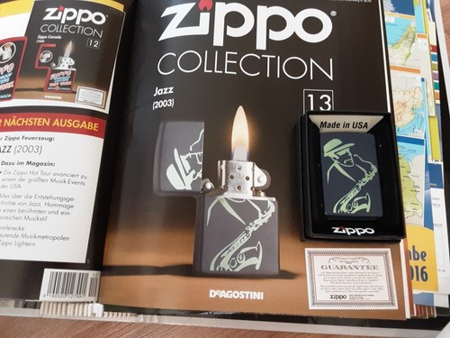Jazz zippo ovp 2003 - ovp, mit