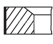 Mahle Original Piston Ring Kit
