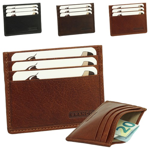 Luxus leder kartenetui - leder,