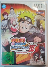 Naruto Shippuden Clash Of Ninja III 3, Nintendo Wii, Guter Zustand