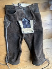 Sämisch gegerbte Hirschleder