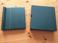 Leuchtturm Klemmbinder Luxus DL mit Kassette - grün - neuwertig