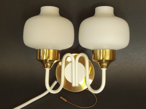 Wandlampe flammig opalglas - wandlampe,