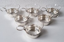 6 sehr schöne versilberte Art