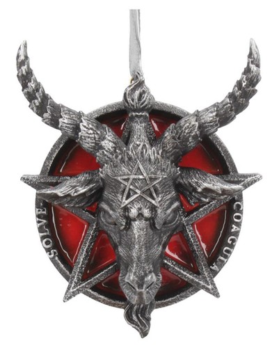 Baphomet weihnachtsschmuck - baphomet,