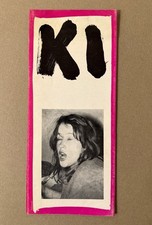 KI: Kiki Kogelnik. Kogelnik