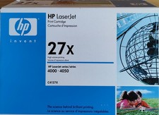 Original HP Laserjet Toner 27X, Schwarz C4127X