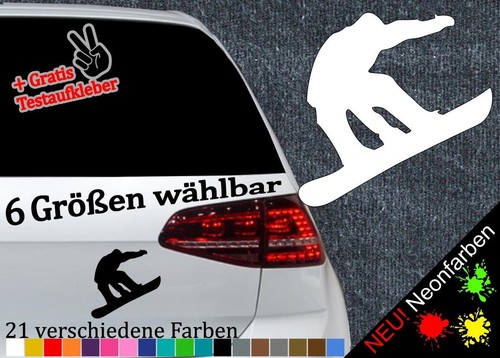 Snowboard aufkleber silhouette - snowboard,