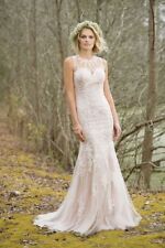 Lillian West Boho Brautkleid Style 6464 Ivory Größe 12 NEU!!! SALE!!
