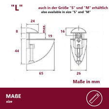 Regalbodenträger 8 Stück