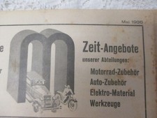 1936 KATALOG Hermann Manko