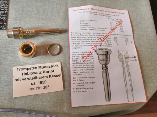 Trompetenmundstück mundstück - trompetenmundstück,