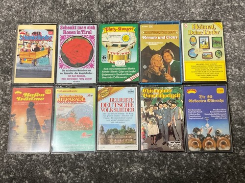 Musikkassetten sammlung 1 - musikkassetten,