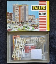 Faller AMS ~~ B-905 Hochhaus/Geschäftshaus in OVP, 60er Jahre Rarität #DEZ4072