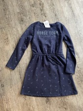 Kleid Langarm Pferde yigga Gr. 134/140 Neu