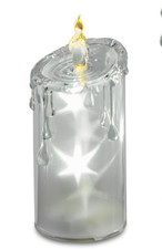 Formano LED-Kerze 24 cm Acryl