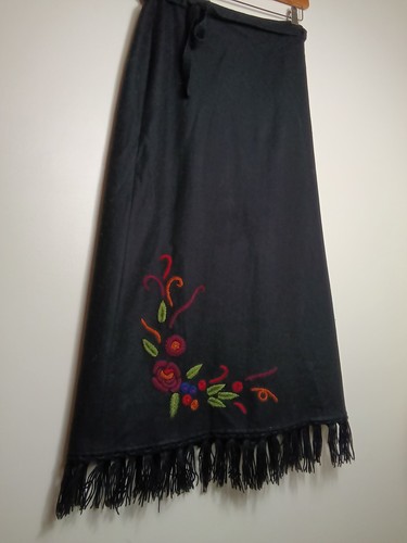 Vintage 90er langer maxirock - vintage,