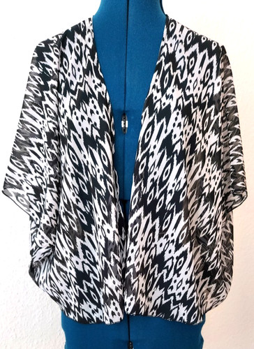 Cardigan poncho cape - cape, top