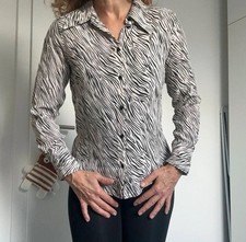 Zara Bluse Zebra Look  Größe