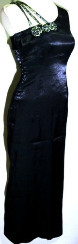 Ballkleid gold schwarz lurex - ballkleid, gold-schwarz